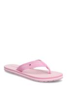 Th Ithaca Stripe Summer Sandal Pink Tommy Hilfiger