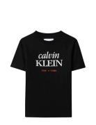 Logo Ss T-Shirt Black Calvin Klein