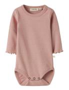 Nbfdimia Ls Slim Body Lil Pink Lil'Atelier