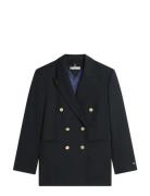 Timeless Wool Db Blazer Navy Tommy Hilfiger