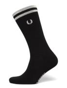Tipped Sports Sock Black Fred Perry