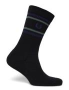 Ribbed Sports Sock Black Fred Perry