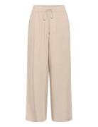 Kamilia Wide Pant Beige Kaffe