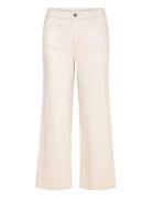 Kabrook Cropped Hw Jeans Cream Kaffe