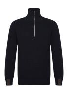 Mmgporter Quarter-Zip Knit Navy Mos Mosh Gallery