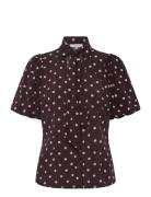 Blouse With Dots Pink Coster Copenhagen