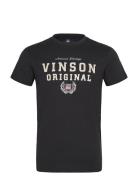 Raz Reg Cot Sj Vin M Tee Black VINSON