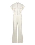 Mslona Jumpsuit White Minus