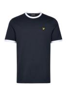 Ringer T-Shirt Navy Lyle & Scott