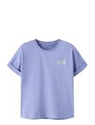 Nkfville Ss Loose Top Purple Name It