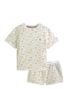 Ss Pj Set Patterned Tommy Hilfiger