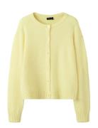 Nlfbynt Ls Knit Cardigan Yellow LMTD