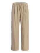 Jpstbill Andros Vis Linen Blend Jogger Beige Jack & J S