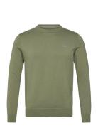 Classic Cotton C-Neck Khaki GANT