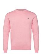 Classic Cotton C-Neck Pink GANT