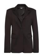 Ponte Slim Blazer Black Calvin Klein