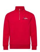 Graphic Half Zip Red GANT