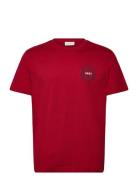 Graphic Ss Tshirt Red GANT