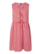 Pcjolly Sl Tie Short Dress Wvn Noos Bc Patterned Pieces