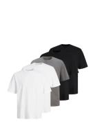 Jjhugo Loose Tee Ss Cn 5Pk Mp Noos White Jack & J S