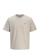 Jjearchive Graphic Tee Ss O-Neck Noos Beige Jack & J S
