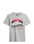 Cl Great Outdoors Relaxed Tee Grey Superdry