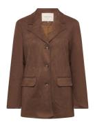 Fqtijanna-Jacket Brown FREE/QUENT