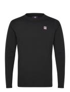 Shane Reg Cot Vin M Tee Ls Black VINSON