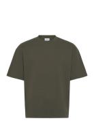 Over Waffle Tee Khaki Lindbergh