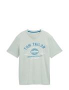Logo Tee Green Tom Tailor