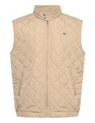 Quilted Windcheater Vest Beige GANT