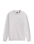 Tjm Reg S Flag Crew Ext Grey Tommy Jeans