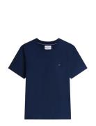 Ess Seasonal Reg Fit Solid Tee Navy Tommy Hilfiger