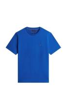 Ess Seasonal Reg Fit Solid Tee Blue Tommy Hilfiger