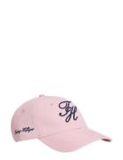 Th Script Soft 6 Panel Cap Pink Tommy Hilfiger