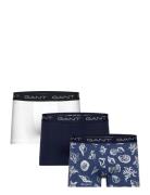 Shell Print Trunk 3-Pack Patterned GANT