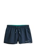 Quick Dry Logo Swim Shorts Navy GANT