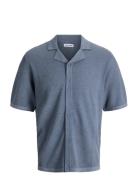 Jjchris Knit Resort Ss Blue Jack & J S