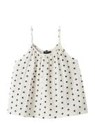 Nlflussa Strap Top White LMTD