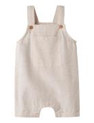 Nbmfaher Short Overall Beige Name It