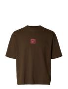 Slhrelaxbrock Ss Tee Hotel Amour Brown Selected