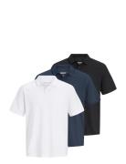 Jjebasic Polo Ss 3Pk Mp Noos White Jack & J S