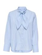 Onldisako L/S Bow Detail Shirt Wvn Ex Blue ONLY