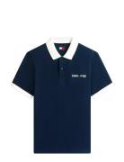 Tjm Reg La Polo Navy Tommy Jeans