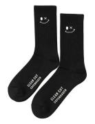 Logo 2-Pack Socks Black Clean Cut Copenhagen
