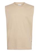 Over D Rib Cap Sleeve Beige Lindbergh