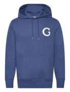G Badge Hoodie Blue GANT