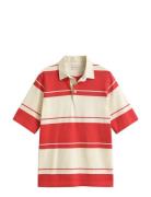 Striped Ss Rugger Red GANT