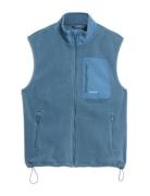 Regular Fleece Vest Blue HOLZWEILER