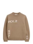 Haza Summer Logo Crew Beige HOLZWEILER